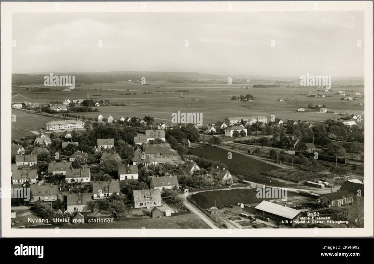 Récemment avec la station à droite sur l'image. Banque D'Images