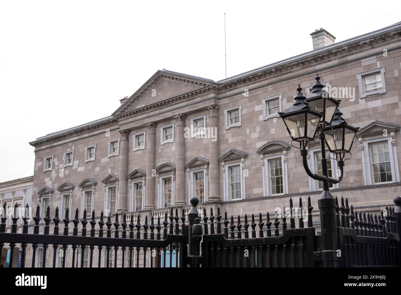 Le Parlement irlandais, le Dail, Leinster House , Dublin, Irlande. Banque D'Images