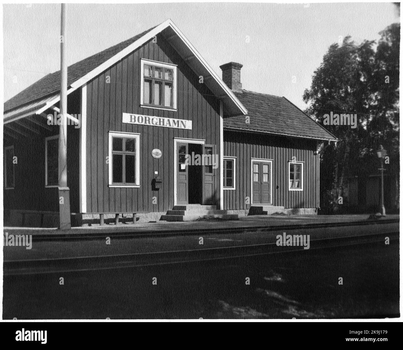 Gare Borghamn Banque D'Images