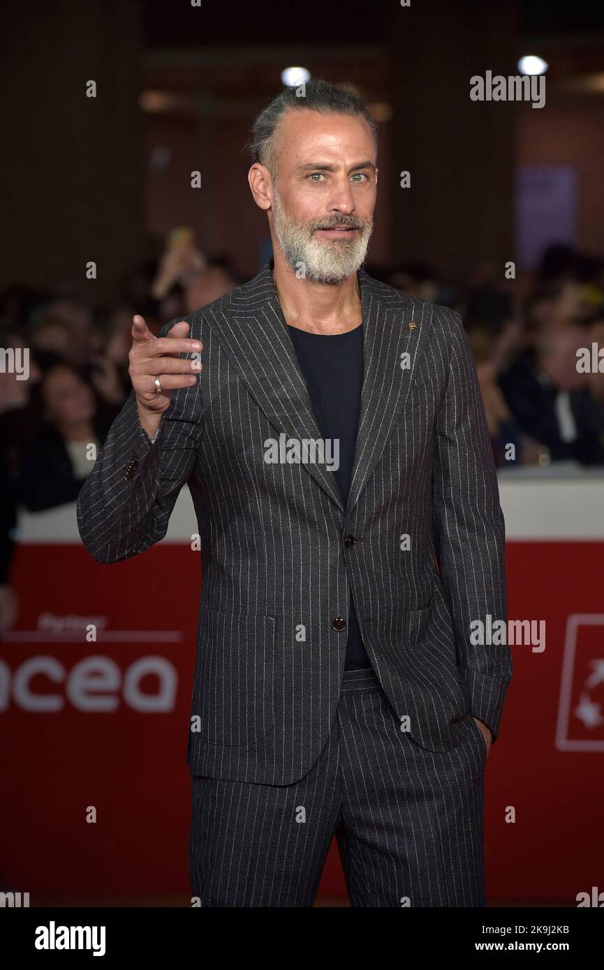 Rome, Italie. 22nd octobre 2022. Raz Degan au Festival du film de Rome 2022. Tapis rouge Era ora. Rome (Italie), 22 octobre 2022 Credit: dpa/Alamy Live News Banque D'Images