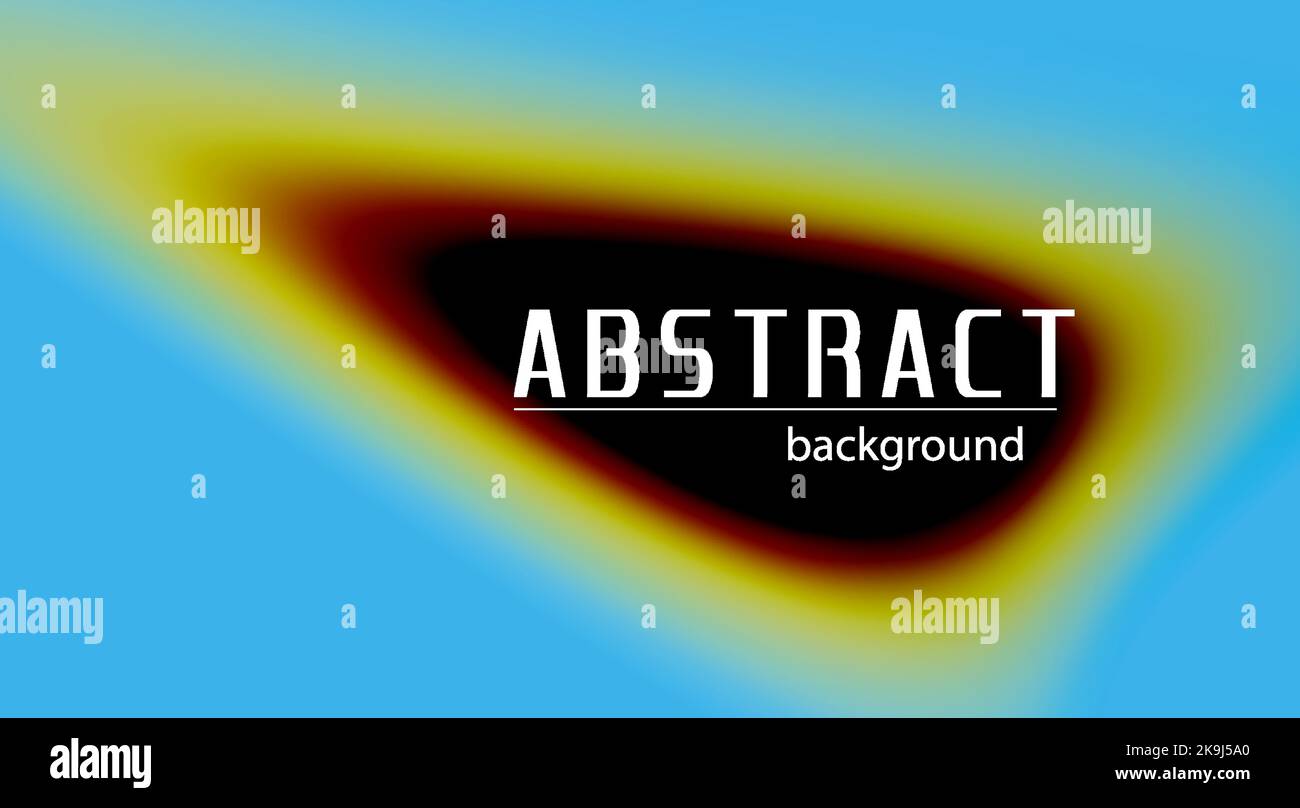 Arrière-plan abstrait par buvard noir flou avec bordure bordeaux sur fond bleu picton. Graphiques vectoriels Illustration de Vecteur