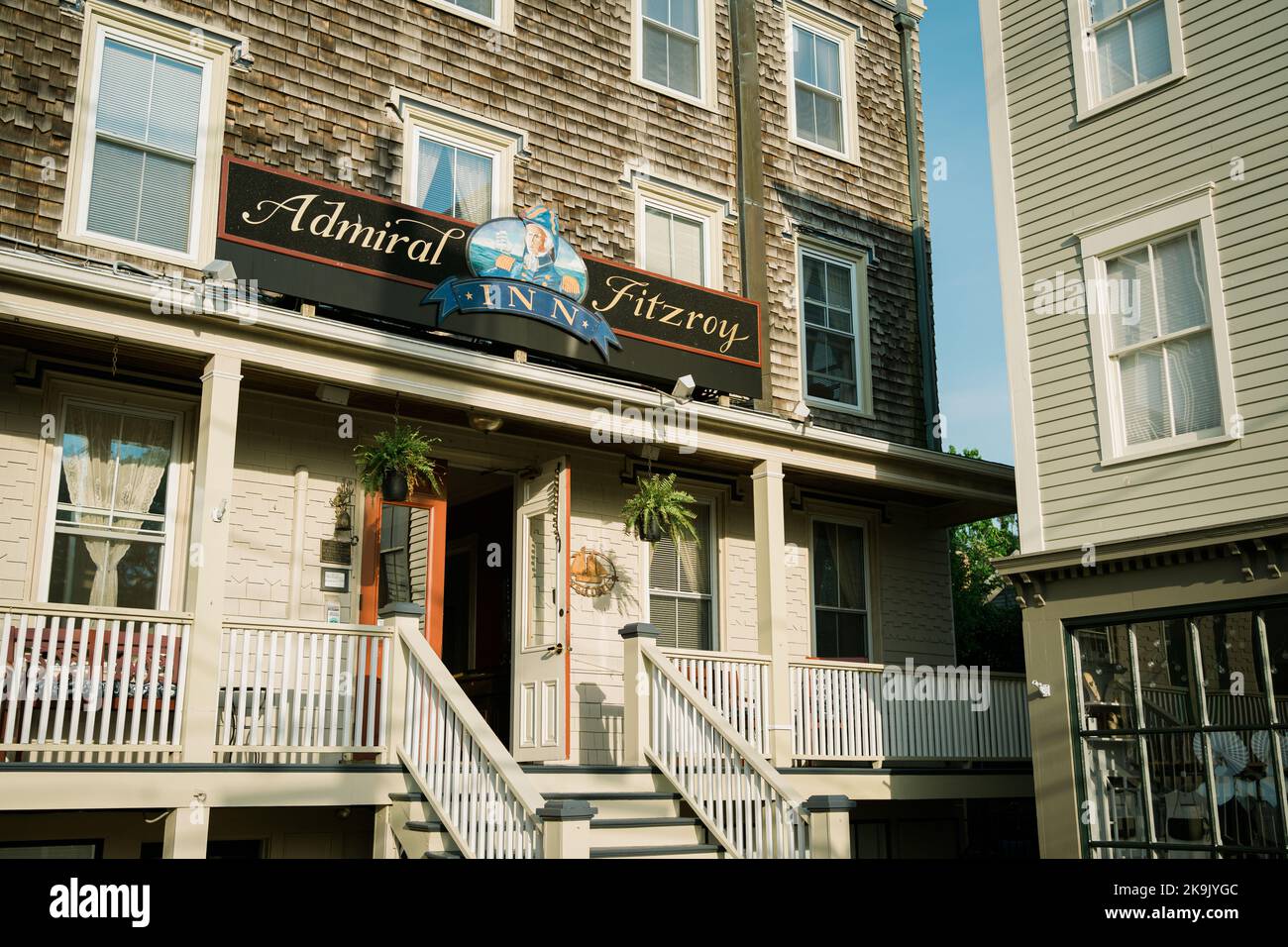 Admiral Fitzroy Inn, Newport, Rhode Island Banque D'Images