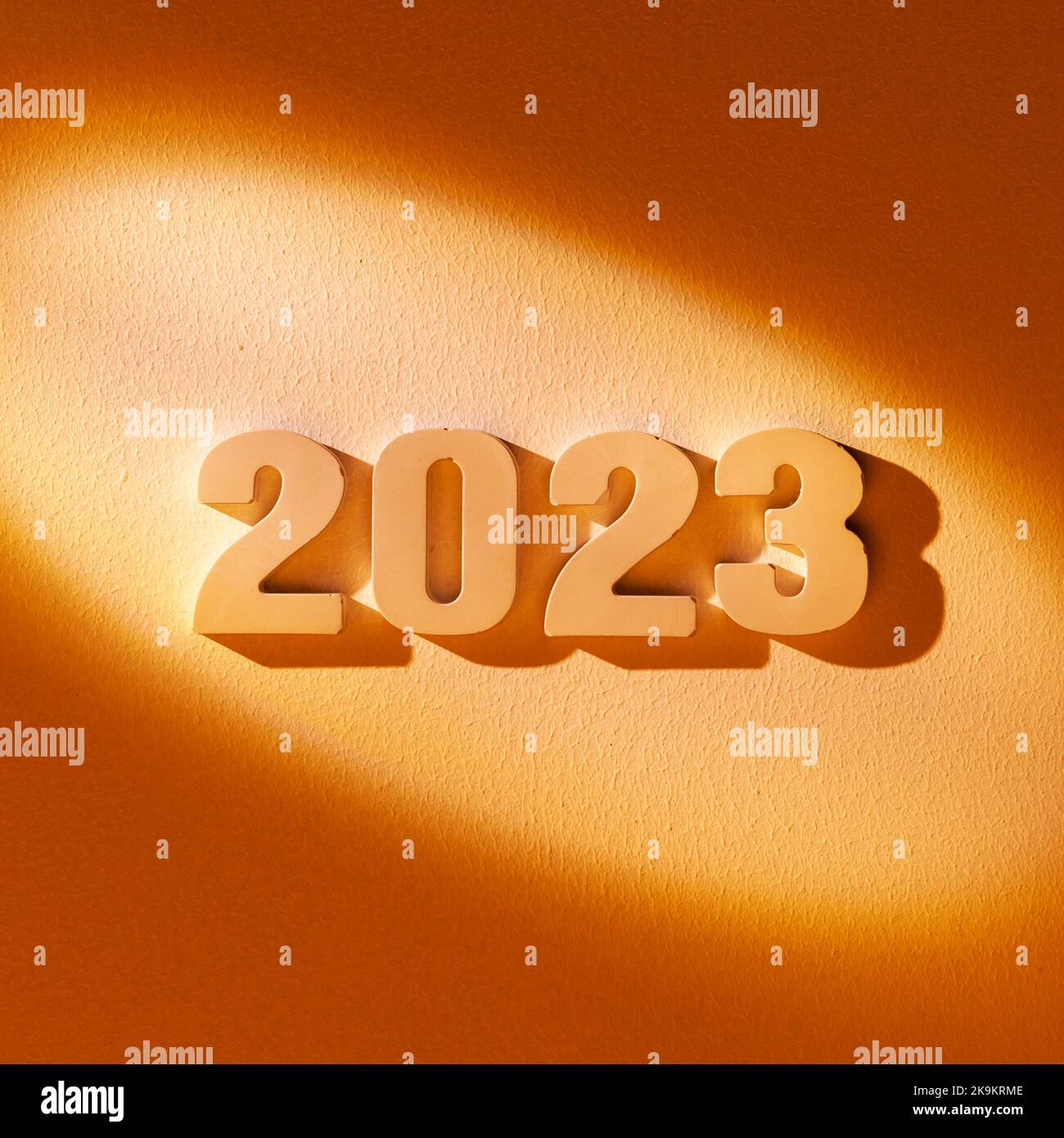 Nouvel an 2023 - Numéro en vedette Banque D'Images