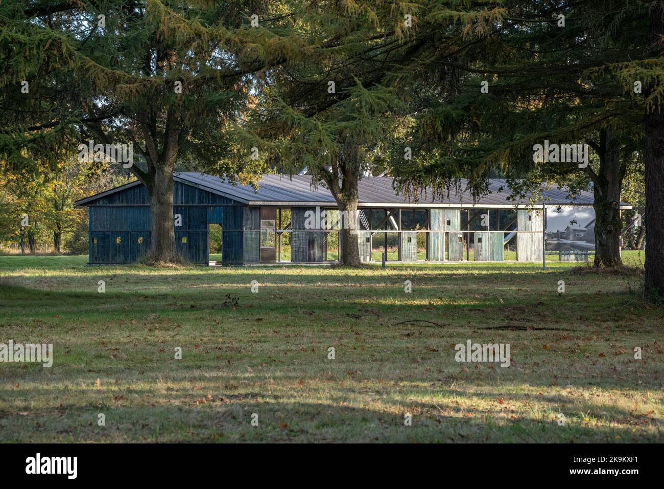 Zwiggelte, pays-Bas - 18 octobre 2022 : Westerbork était un camp de transit nazi dans la province de Drenthe. Anne Frank et Etty Hillesum l'ont transporté Banque D'Images