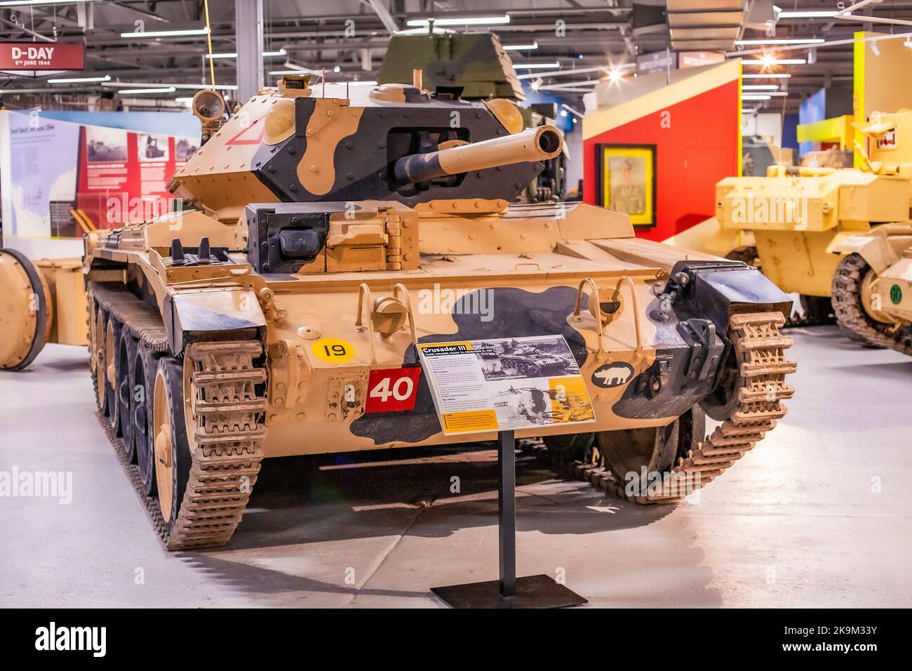 Réservoir Crusader Banque D'Images