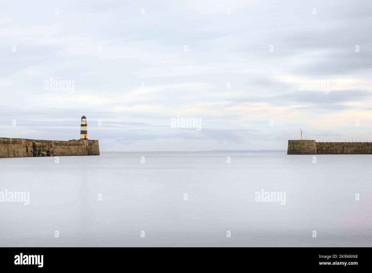 Seaham, Durham, Angleterre, Royaume-Uni Banque D'Images
