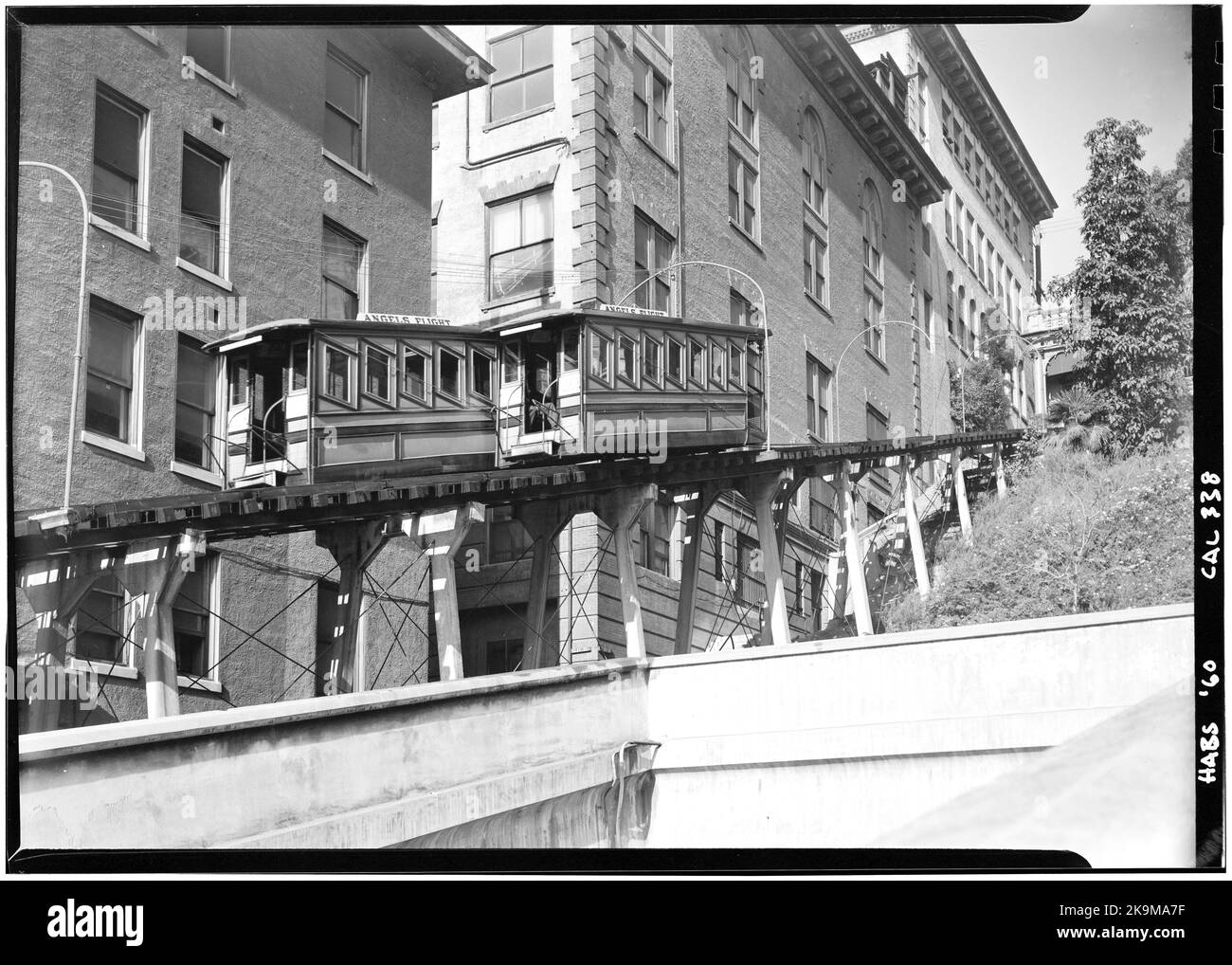 Jack Boucher - Angel Flight funiculaire Railway, Los Angeles, États-Unis Banque D'Images