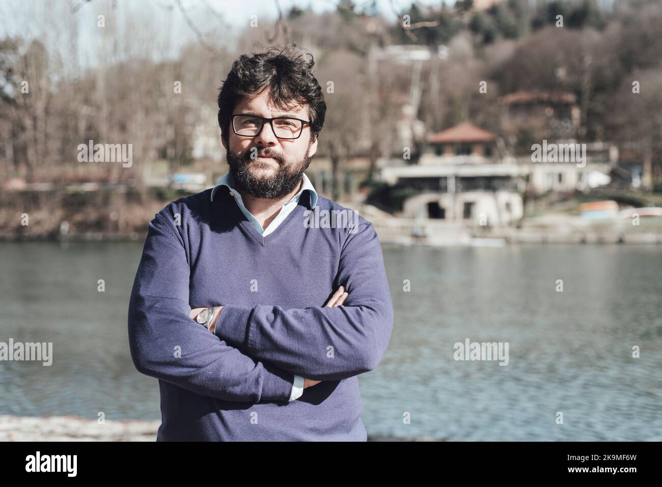 Turin, Italie. 8 mars 2017. L'écrivain et critique alimentaire Luca Iaccarino Banque D'Images