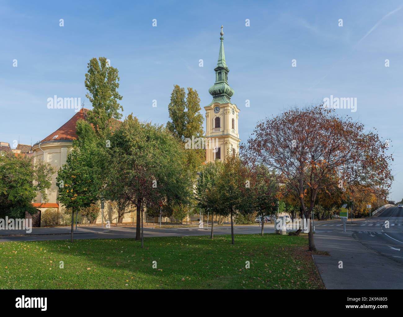 Église Sainte-Catherine d'Alexandrie - Budapest, Hongrie Banque D'Images