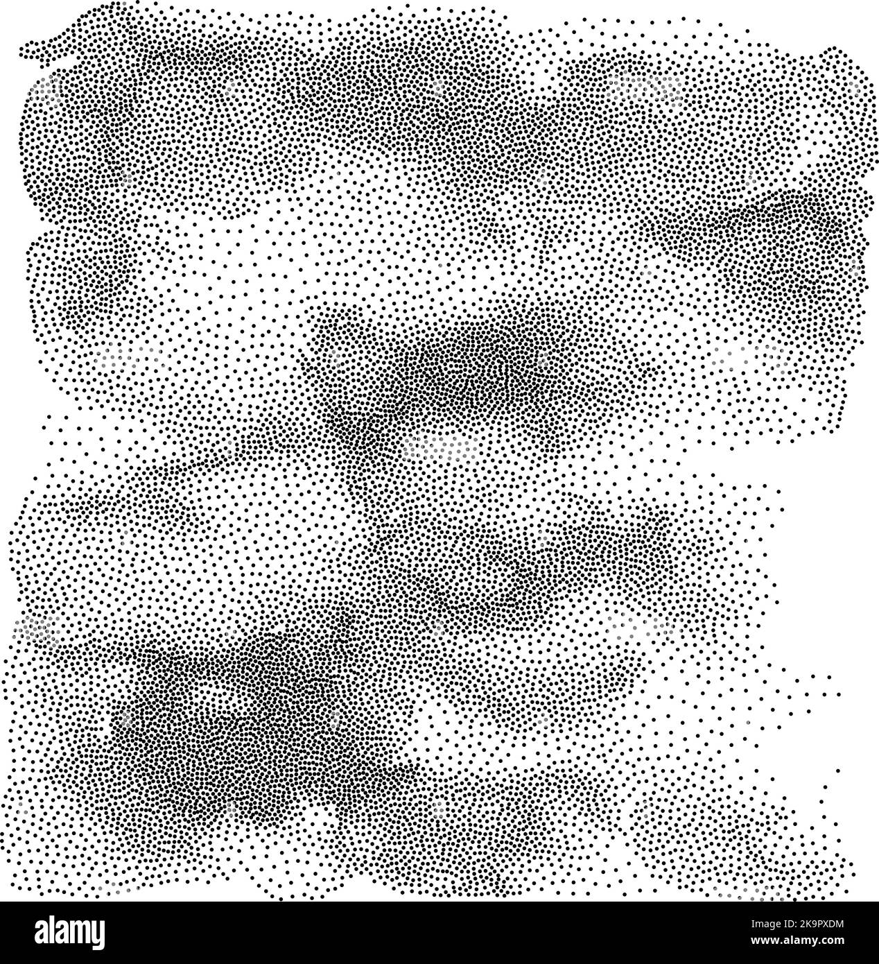 Arrière-plan abstrait chaotique et pointillé. Élément pour la conception. Illustration de Vecteur