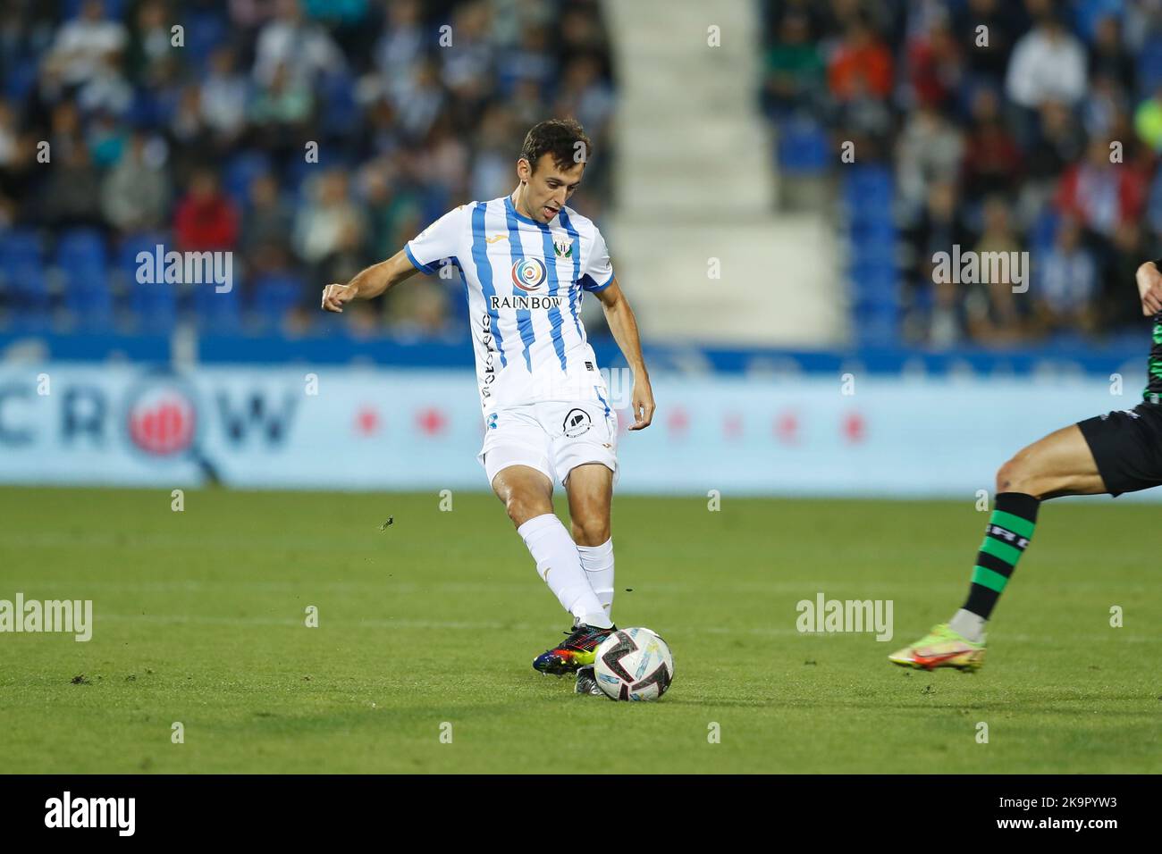 Leganes, Espagne. 29th octobre 2022. Ruben Pardo (Leganes) football : Espagnol 'la Liga Smartbank' match entre CD Leganes 0-0 Real Racing Club de Santander à l'Estadio Municipal de Butarque à Leganes, Espagne . Crédit: Mutsu Kawamori/AFLO/Alay Live News Banque D'Images