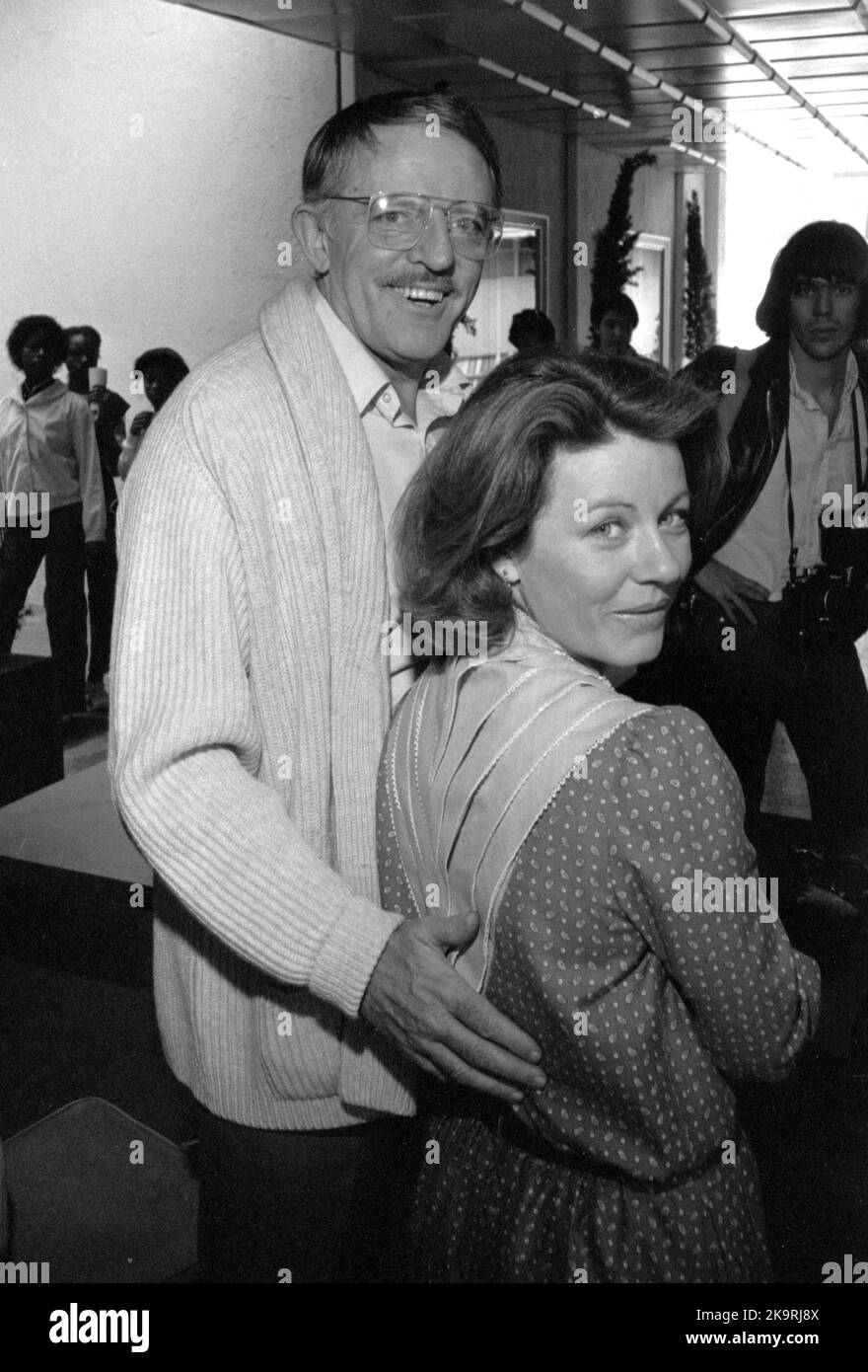 Patty Duke et John Astin Circa années 80 crédit: Ralph Dominguez/MediaPunch Banque D'Images