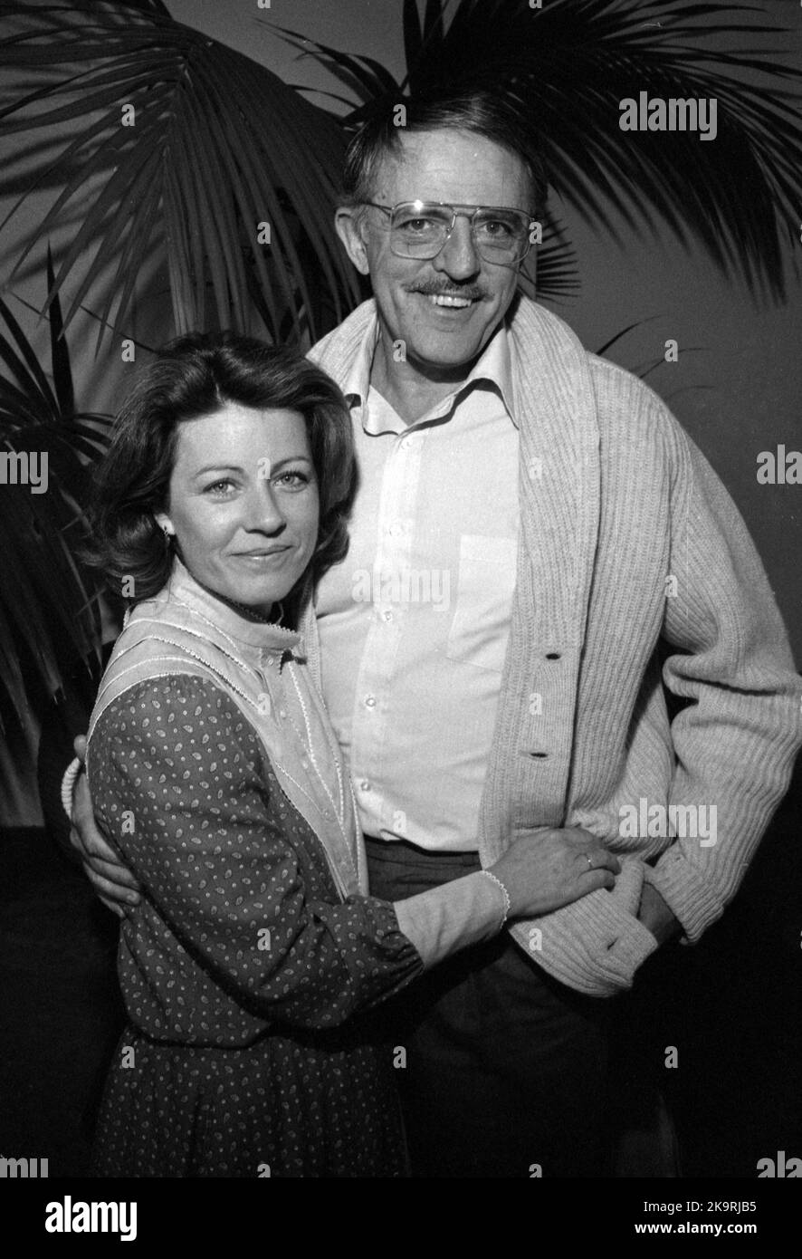 Patty Duke et John Astin Circa années 80 crédit: Ralph Dominguez/MediaPunch Banque D'Images