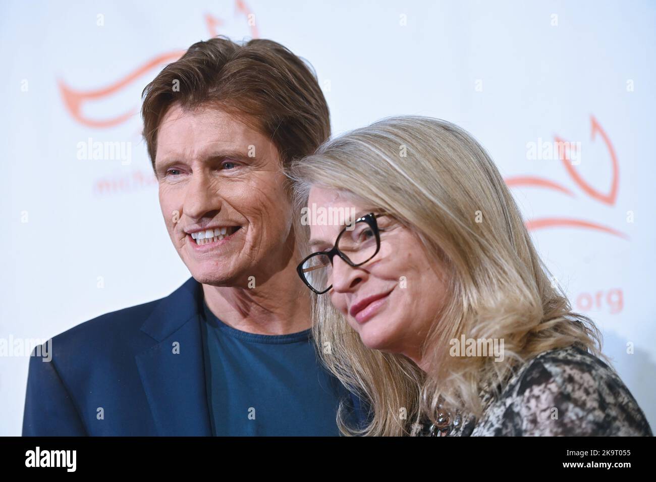 New York, États-Unis. 29th octobre 2022. (G-D) Denis Leary et Ann Leary assistent au gala de la Fondation Michael J. Fox pour la recherche sur la maladie de Parkinson à Cipriani South Street, New York, NY, 29 octobre 2022. (Photo par Anthony Behar/Sipa USA) crédit: SIPA USA/Alay Live News Banque D'Images