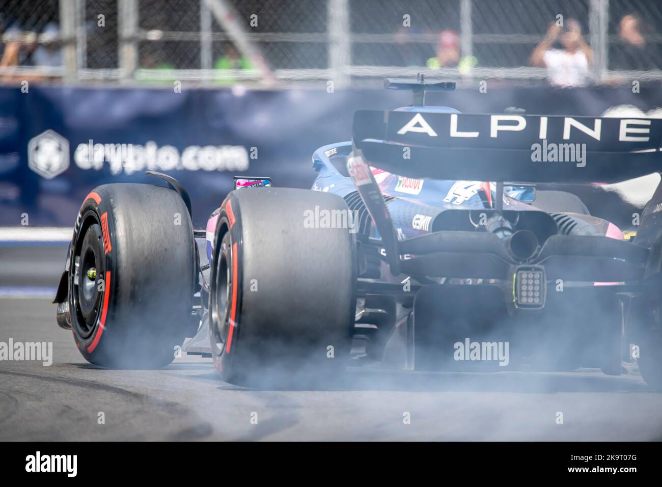 Mexico, Mexique, 30th octobre 2022, Fernando Alonso, d'Espagne, concurrence pour Alpine F1 . Qualification, partie 20 du championnat de Formule 1 2022. Crédit : Michael Potts/Alay Live News Banque D'Images