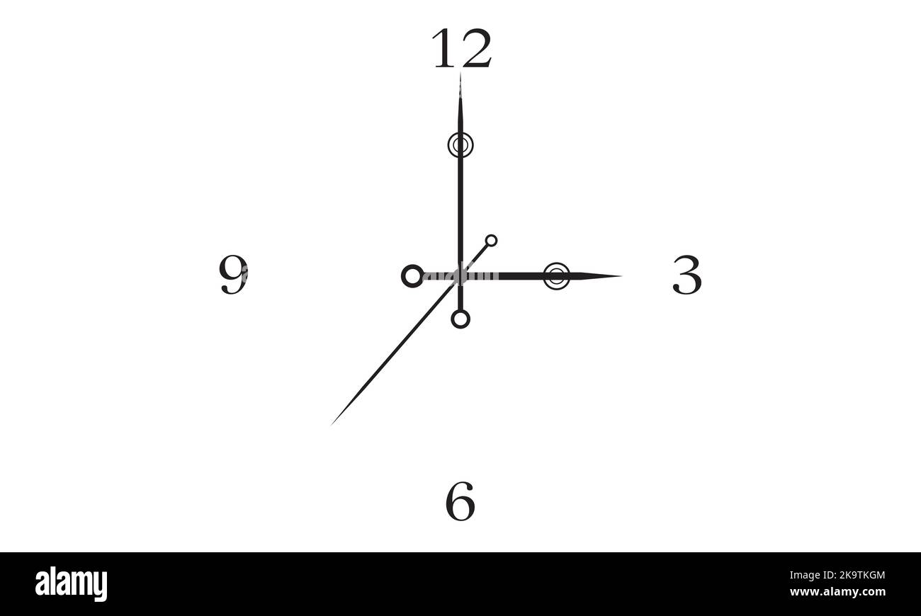 Cadran de montre rétro, montre ornée et montres d'époque design avec boussole. Horloge ancienne élégante. peut être utilisé comme montre-montre Illustration de Vecteur