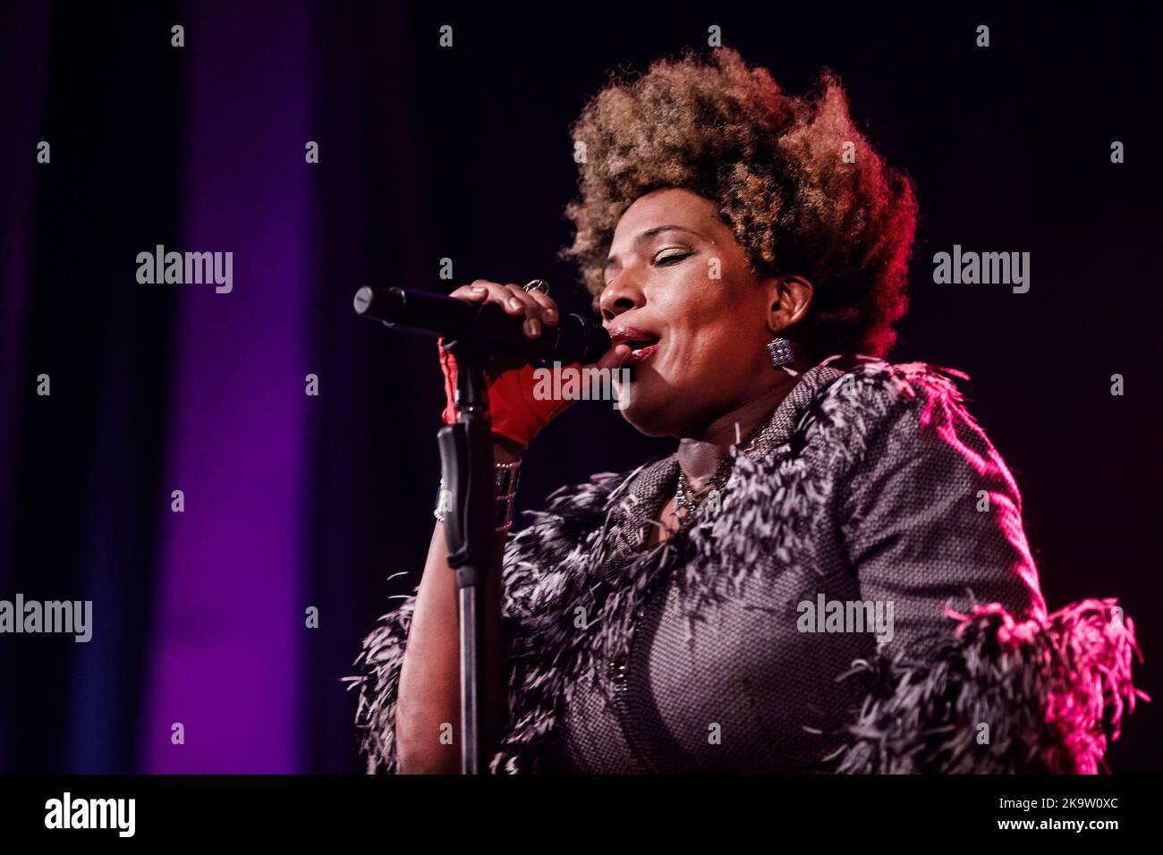Soul Queen Macy Gray a tenu un concert à Tvornica Kulture à Zagreb, Croatie le 29 octobre 2022 crédit: Pixsell photo & video Agency/Alay Live News Banque D'Images