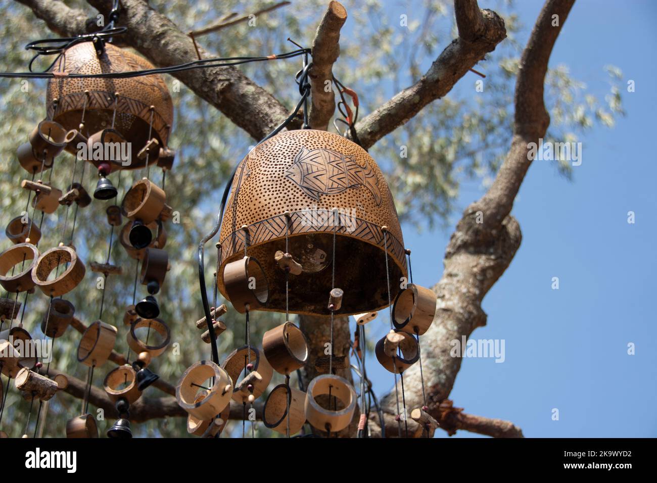 Dans les arts tribaux de l'Inde, l'art tribal traditionnel Bastar est famou autour du monde entier.l'article dans le milieu dans le foyer d'autres sont hors de Banque D'Images