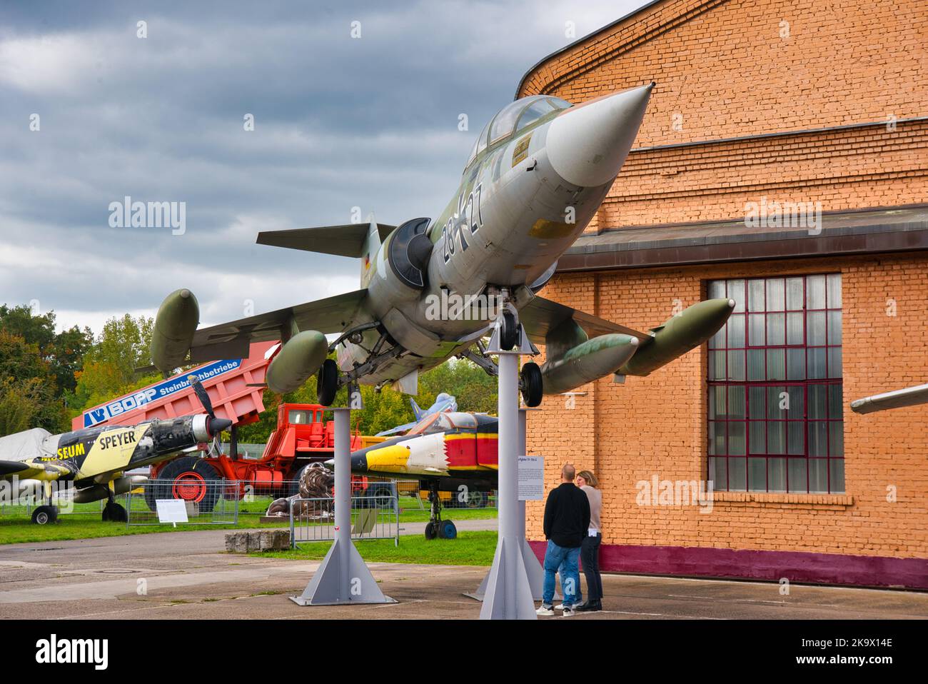 Lockheed Bombadeer SPEYER, ALLEMAGNE - OCTOBRE 2022: Lockheed F-104 Starfighter american ...