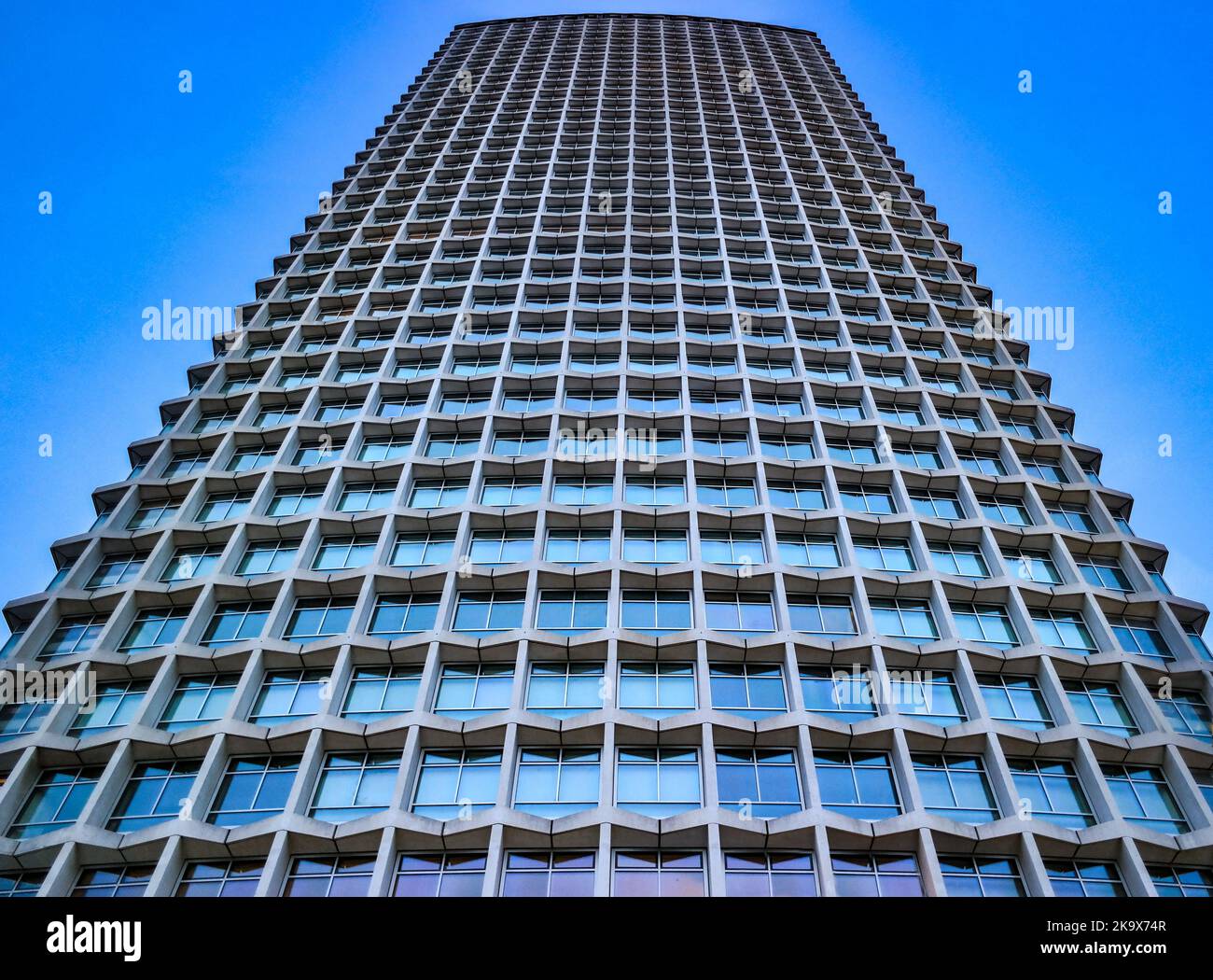 Immeuble de bureaux en hauteur Centre point à Londres Banque D'Images