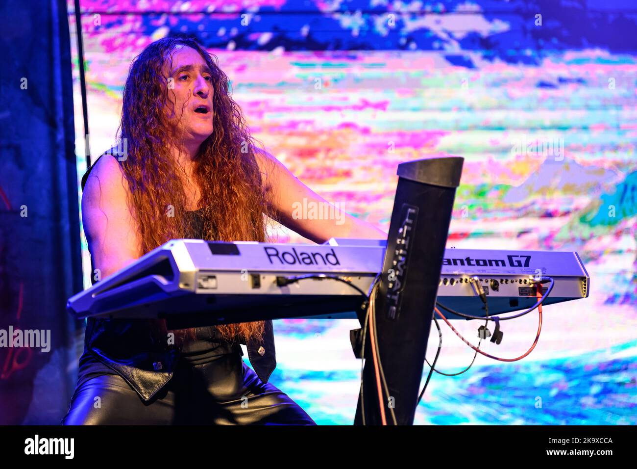 Lucca, Italie. 29th octobre 2022. Rhapsody of Fire se produire en direct à Lucca Comics and Games 2022. (Photo de Stefano Dalle Luche/Pacific Press) crédit: Pacific Press Media production Corp./Alay Live News Banque D'Images
