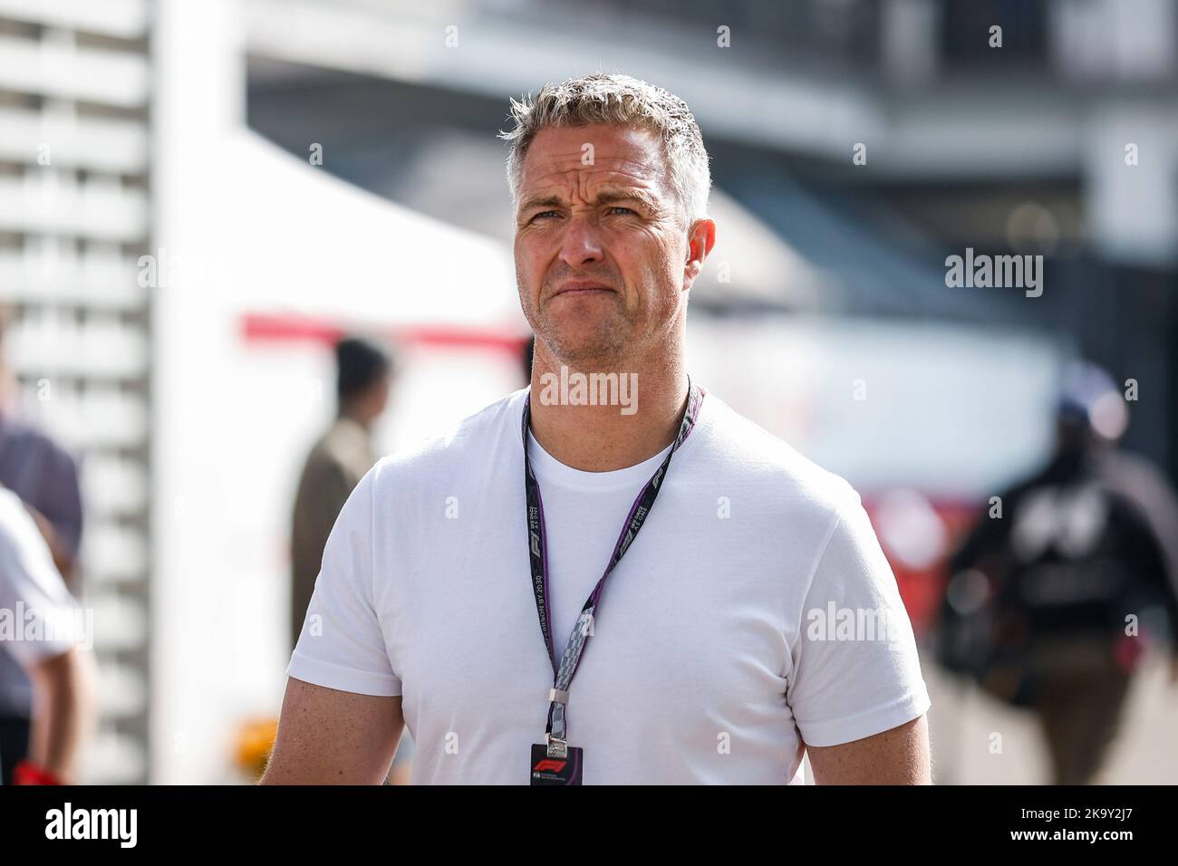 Ralf Schumacher, portrait pendant la Formule 1 Grand Premio de la Ciudad de Mexico 2022, Grand Prix mexicain 2022, 20th tour du Championnat du monde de Formule 1 2022 de la FIA de 28 octobre à 30, 2022 sur l'Autodromo Hermanos Rodríguez, à Mexico, Mexique - photo Xavi Bonilla / DPPI Banque D'Images