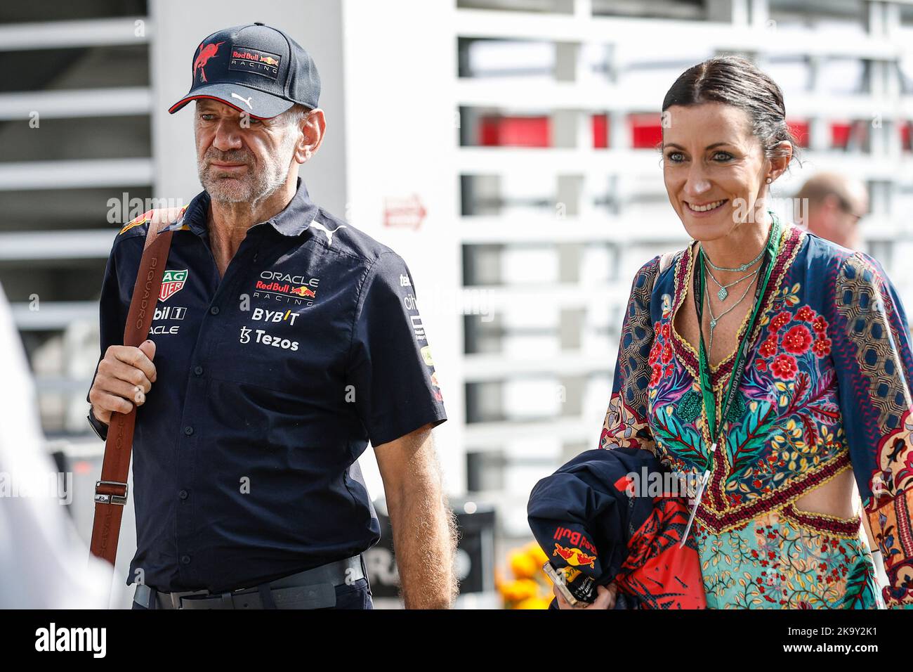 NEWEY Adrian (gbr), Directeur technique de Red Bull Racing avec sa femme Amanda 'andy' Smerczak, portrait lors de la Formule 1 Grand Premio de la Ciudad de Mexico 2022, Grand Prix mexicain 2022, 20th tour du Championnat du monde de Formule 1 de la FIA 2022 de 28 octobre à 30, 2022 sur l'Autodromo Hermanos Rodríguez, à Mexico, Mexique - photo Xavi Bonilla / DPPI Banque D'Images