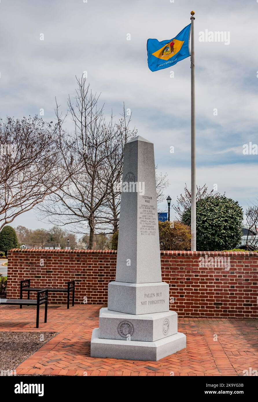 Mia Monument, Dover Delaware États-Unis, Dover, Delaware Banque D'Images