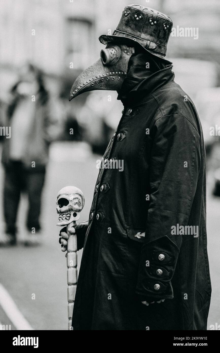 Whitby Goth Week-end Banque D'Images