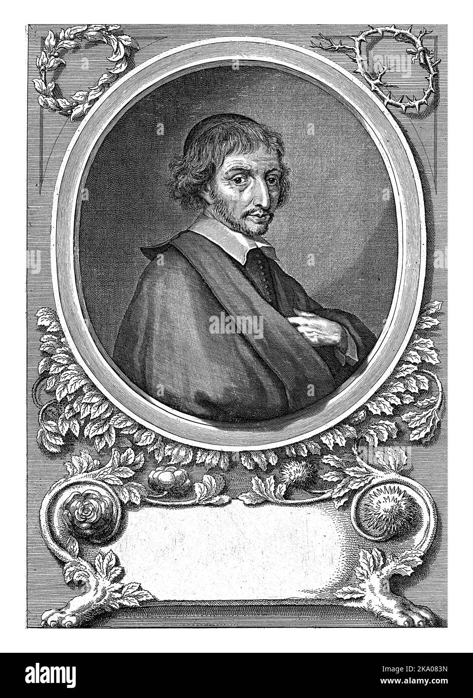 Portrait de Jean de Labadie, fondateur de la secte Labadist Banque D'Images