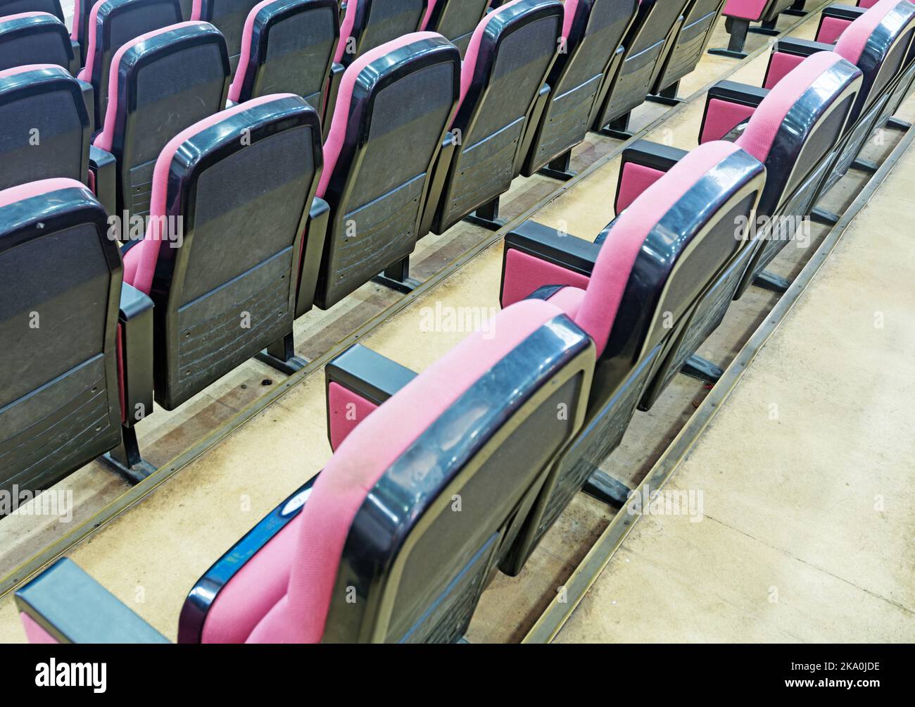Présentation de l'hôtel de vide avec des fauteuils Banque D'Images