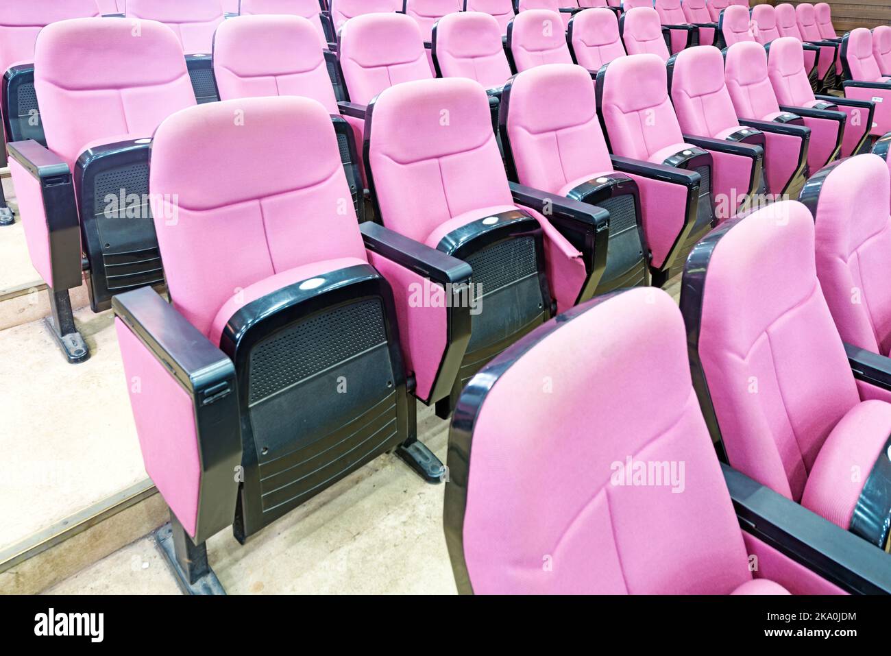 Présentation de l'hôtel de vide avec des fauteuils Banque D'Images