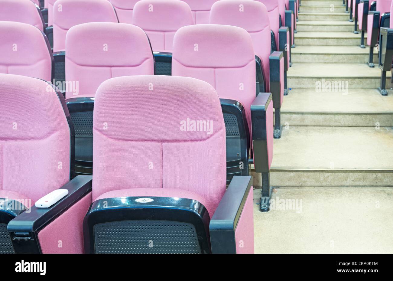 Présentation de l'hôtel de vide avec des fauteuils Banque D'Images