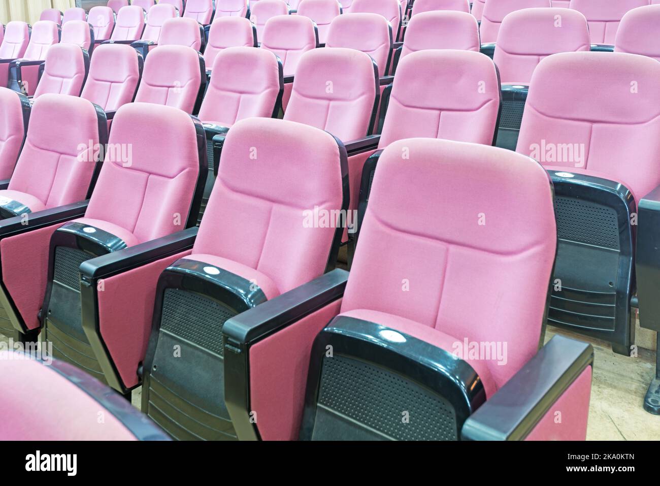 Présentation de l'hôtel de vide avec des fauteuils Banque D'Images