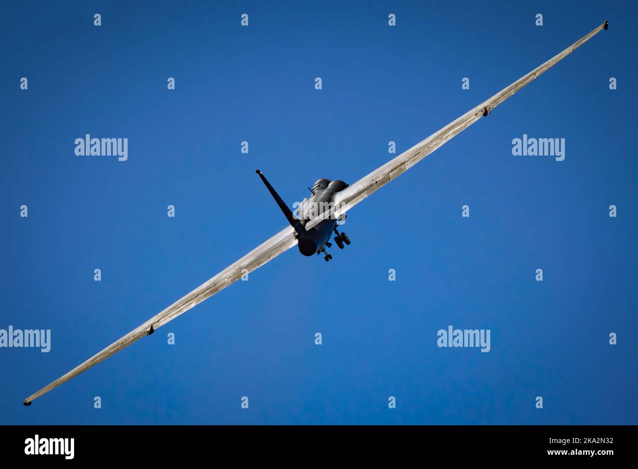 L'avion d'espionnage Dragon Lady de U2 fait une rare rearnce au salon Miramar de San Diego, en Californie, en 2022. Banque D'Images