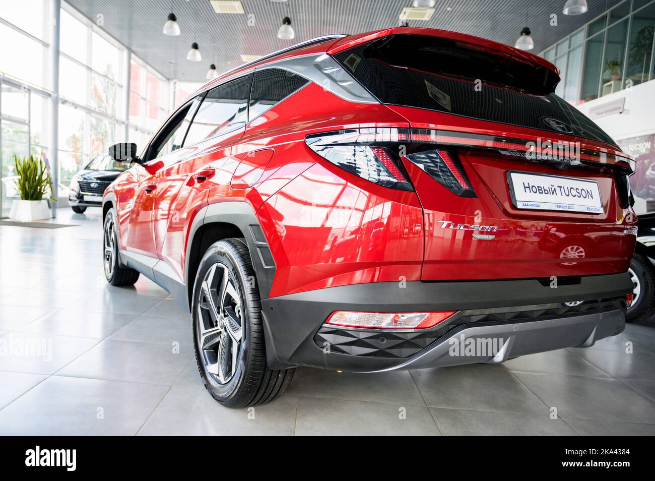 ROSTOV-SUR-LE-DON, RUSSIE - 18 JUIN 2021 : New Hyindai Tucson Banque D'Images