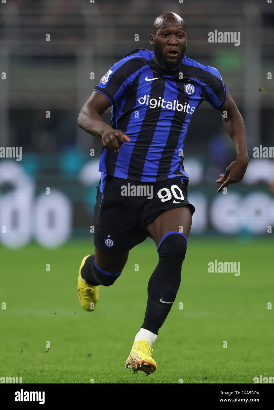 Milan, Italie, 29th octobre 2022. Romelu Lukaku du FC Internazionale lors de la série Un match à Giuseppe Meazza, Milan. Le crédit photo devrait se lire: Jonathan Moscrop / Sportimage Banque D'Images