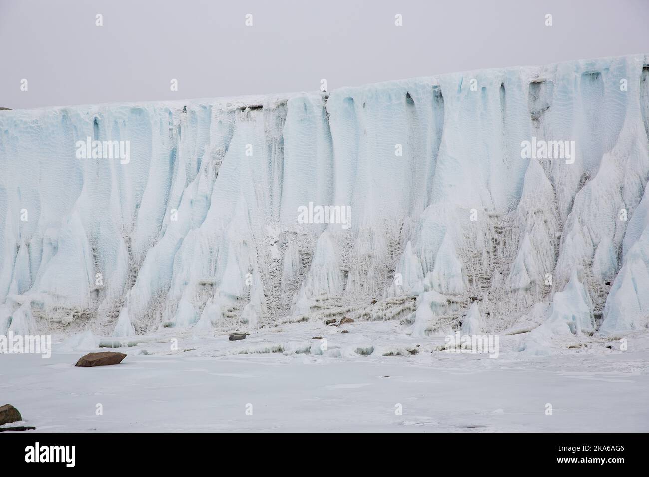 Troll, Terre de la Reine Maud, Antarctique 20150212. Paysages spectaculaires autour de