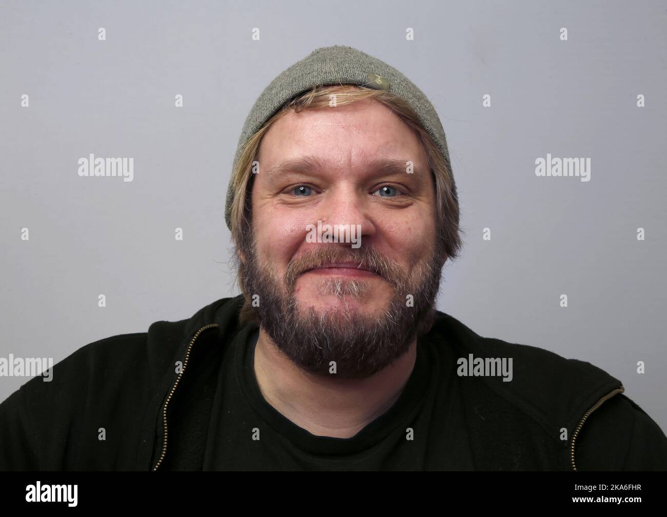 Oslo, Norvège 20160112. Acteur Jeppe Beck Laursen du film ' Graatass - goy paa landet ' Foto: Terje Pedersen / NTB scanpix Banque D'Images