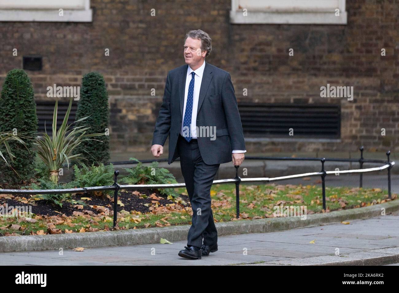 Mel Stride arrive à Downing Street cet après-midi alors que le Premier ministre Rishi Sunak nomme son nouveau cabinet. Photo prise le 25th Oct 20 Banque D'Images