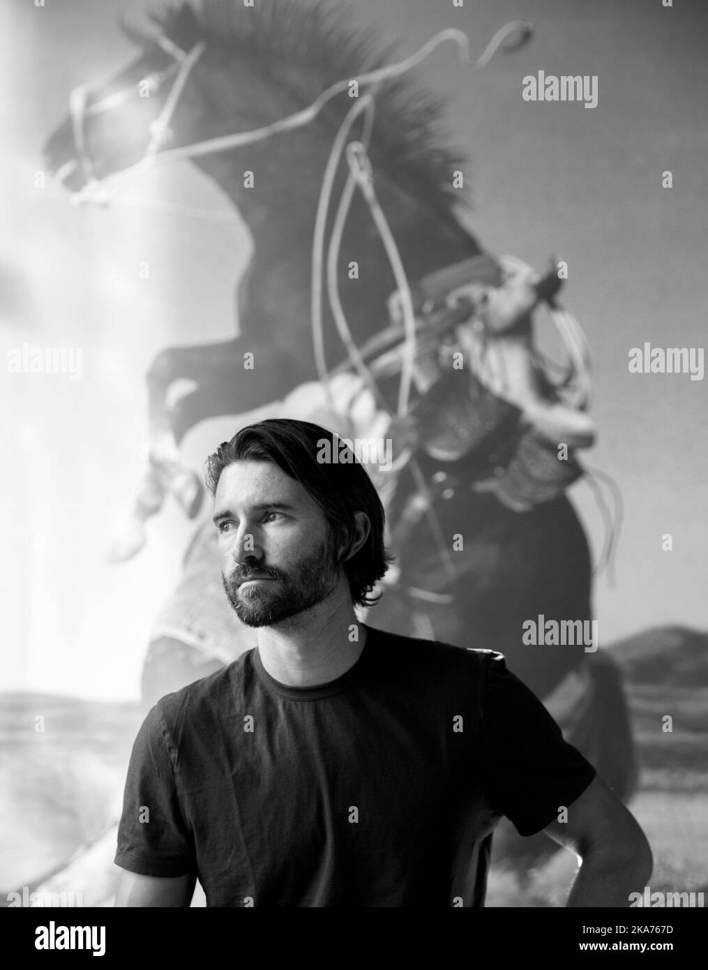 OSLO Norvège 20190415. Brandon Jenner n'est pas seulement demi-et-étape-frère des célébrités de réalité dans la famille Jenner / Kardashian. Il est également un musicien et compositeur compétent, qui sort bientôt son troisième EP ici en Norvège - où il a joué ce week-end. Photo: Berit Roald / NTB scanpi Banque D'Images