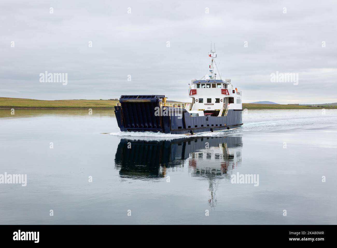 Ferry pour véhicule et passagers, Rousay, Orkney, Royaume-Uni. 2022 Banque D'Images