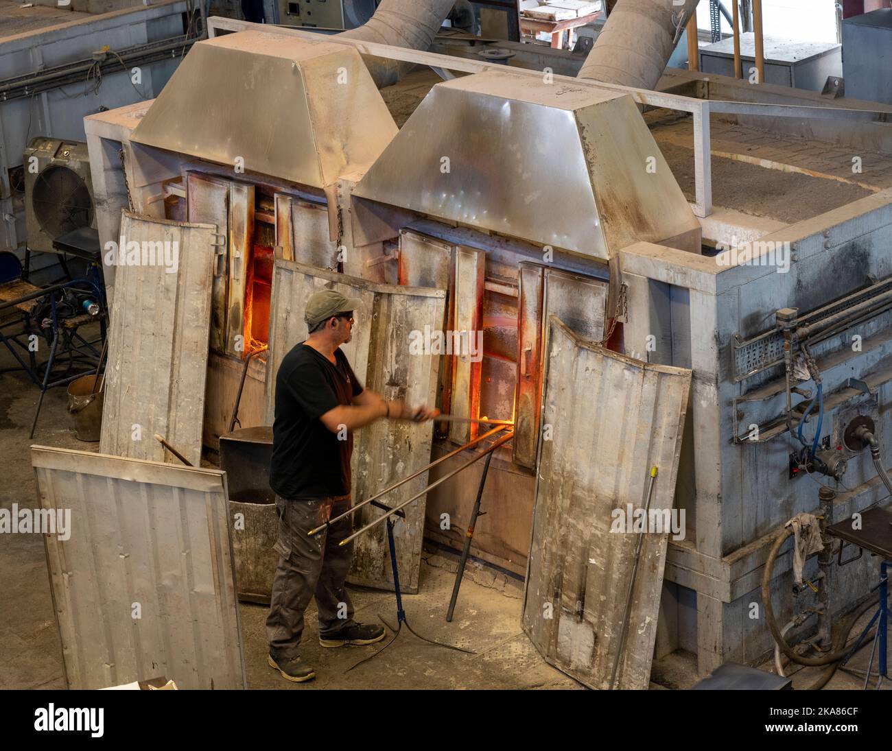 Dartington Crystal Factory, Great Torridge, Devon, Royaume-Uni Banque D'Images