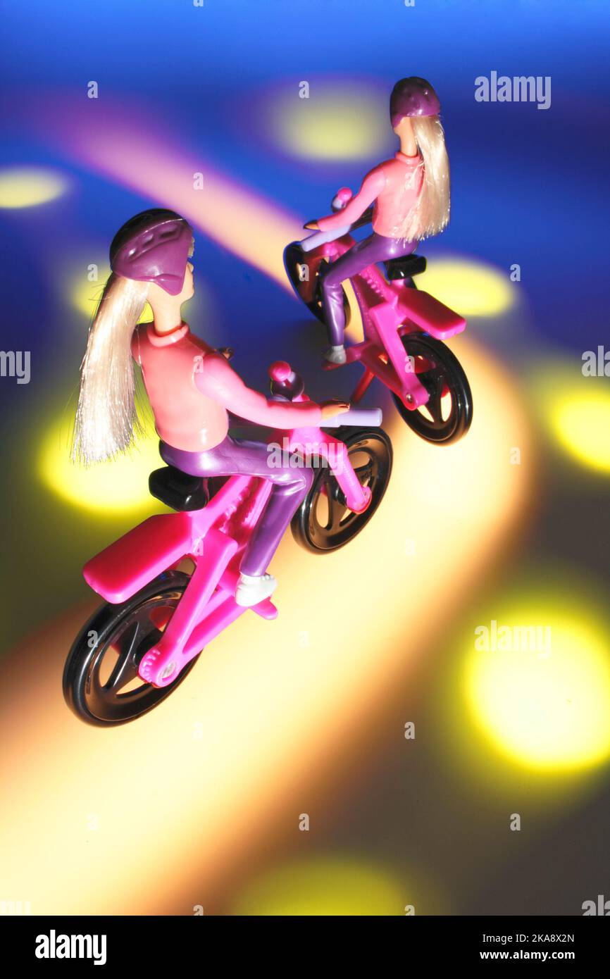 Jouet Motorcyles Banque D'Images