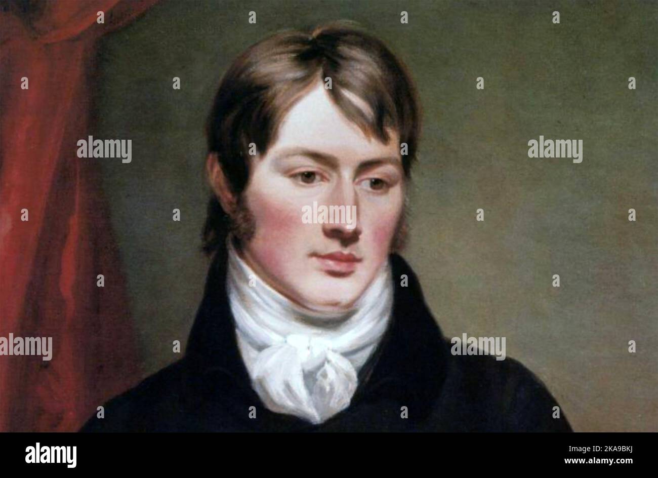 JOHN CONSTABLE (1776-1837) peintre de paysage anglais par Ramsay Reinagle, 1799 Banque D'Images