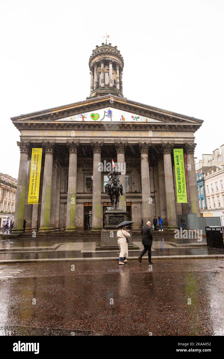 Glasgow Museum of Modern Art Goma, Glasgow, Écosse, Glasgow, Royaume-Uni. Banque D'Images
