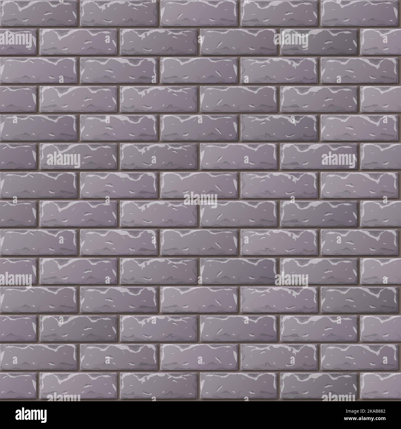 Motif transparent Old Grey Brick Wall pour une reproduction continue Illustration de Vecteur