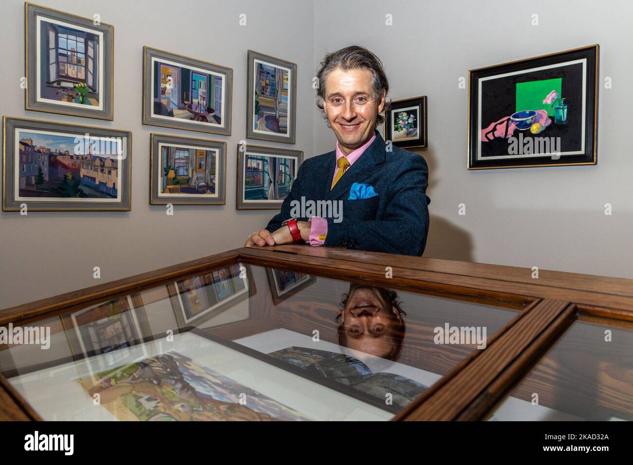 Edinburgh , Royaume-Uni. 02 novembre 2022 photo : après une expédition de peinture attendue depuis longtemps, Lachlan Goudie retourne à la Galerie écossaise d'Édimbourg en novembre avec son exposition Painting Paradise. L'exposition ouvre le 3 novembre 2022. Crédit : Rich Dyson/Alay Live News Banque D'Images