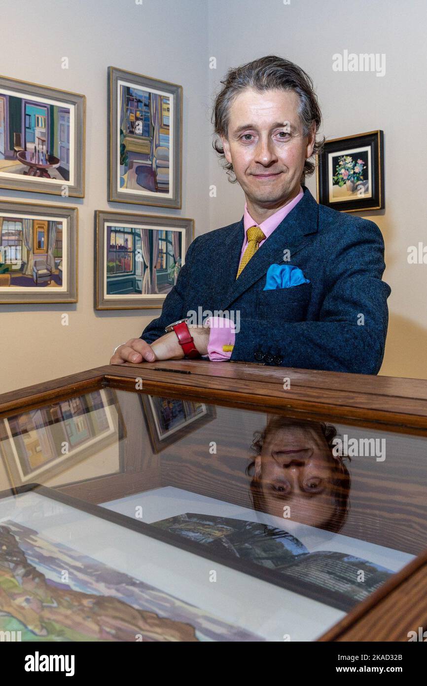 Edinburgh , Royaume-Uni. 02 novembre 2022 photo : après une expédition de peinture attendue depuis longtemps, Lachlan Goudie retourne à la Galerie écossaise d'Édimbourg en novembre avec son exposition Painting Paradise. L'exposition ouvre le 3 novembre 2022. Crédit : Rich Dyson/Alay Live News Banque D'Images