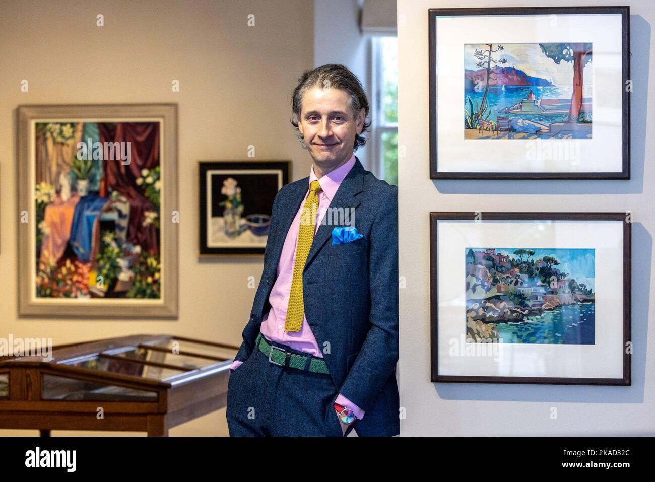 Edinburgh , Royaume-Uni. 02 novembre 2022 photo : après une expédition de peinture attendue depuis longtemps, Lachlan Goudie retourne à la Galerie écossaise d'Édimbourg en novembre avec son exposition Painting Paradise. L'exposition ouvre le 3 novembre 2022. Crédit : Rich Dyson/Alay Live News Banque D'Images